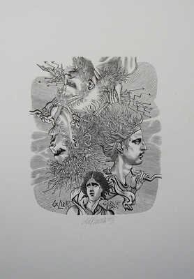 Верхоланцев М.М. 12 книжных знаков. 1990-2000-е.